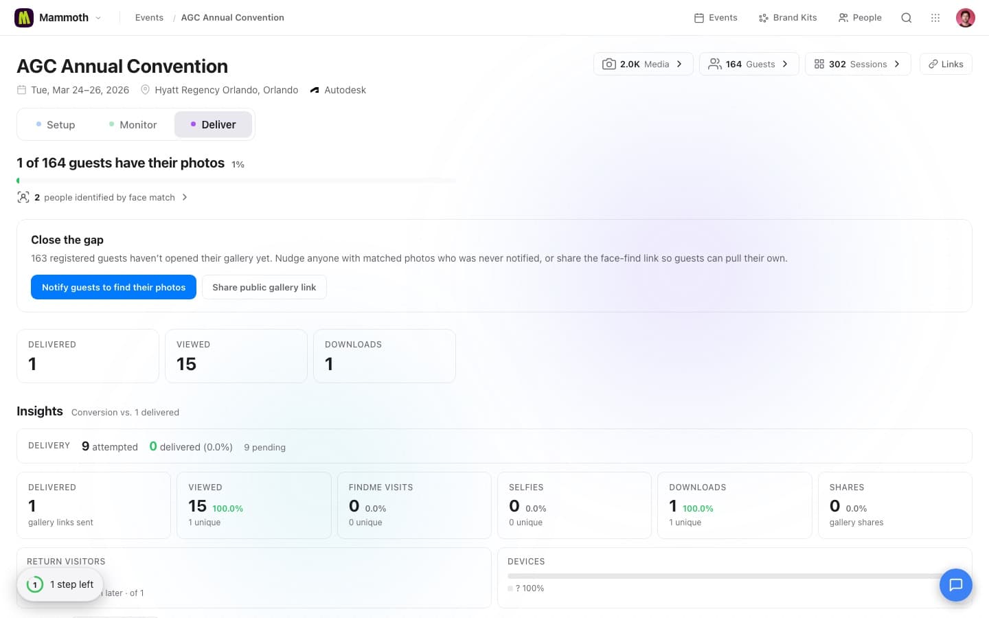 BrandStudio dashboard on Mac